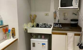 Imagem 7: Flat para alugar na Vila Nova Conceição - Edifício Contemporâneo - Cód. UHY01537