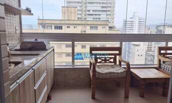 Imagem 4: VISTA MAR: Apartamento MOBILIADO com 2 dormitórios à venda, 78 m² por R$ 750.000 - Aviação