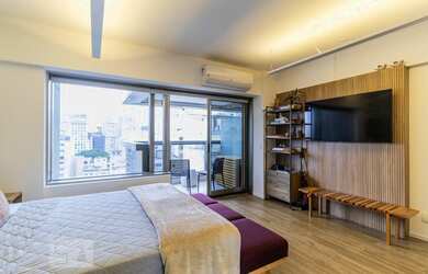 Imagem 3: Apartamento para Aluguel - Santa Cecília, 1 Quarto, 38 m2