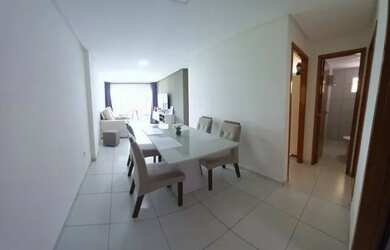 Imagem 3: Apartamento mobiliado para Alugar no Cabo Branco com 85 m2 com 3 quartos a 100m do mar