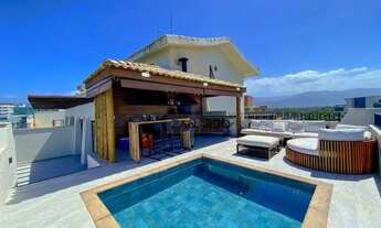 Imagem 5: Cobertura alto padrão pé na areia 4 dormitórios sendo 2 suítes à venda, 232 m² por R$ 6.50