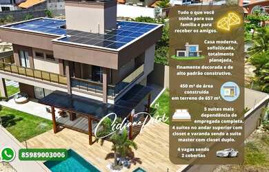 Imagem 2: CASA ALTO PADRÃO MODERNA E SOFISTICADA