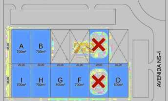 Imagem: Terreno, 700 m² - 104 sul (ACSE 1) - Próximo