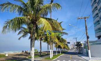 Imagem 3: Apartamento com 3 dormitórios FRENTE MAR à venda, 104 m² por R$ 430.000 - Solemar - Praia