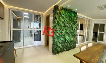 Imagem 3: Apartamento para venda com 122 metros quadrados com 3 quartos em Gonzaga - Santos - SP