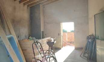 Imagem 2: Casa em etapa final de construção no Portal dos Dourados/SP