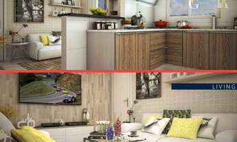 Imagem 2: Apartamento com 1 dormitório à venda, 38 m² por R$ 220.000,00 - Boqueirão - Praia Grande/S