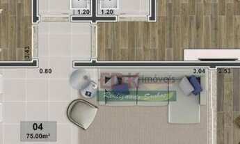 Imagem 2: Apartamento com 2 dormitórios à venda, 75 m² por R$ 259.700,00 - Sumaré - Caraguatatuba/SP