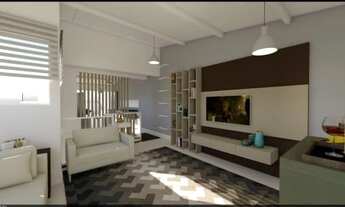 Imagem 3: Cobertura com 2 dormitórios à venda, 128 m² por R$ 600.000,00 - Vila Homero Thon - Santo A