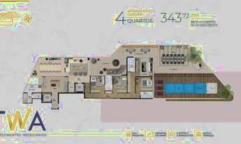 Imagem: Apartamento Garden com 4 dormitórios à