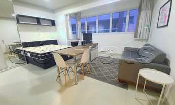 Imagem 4: Flat para locação no Atrium Augusta, contendo 30m², 1 dormitório e 1 vaga de garagem