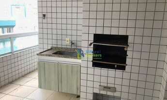 Imagem 5: Apartamento com 2 dormitórios à venda, 109 m² por R$ 460.000 - Guilhermina - Praia Grande