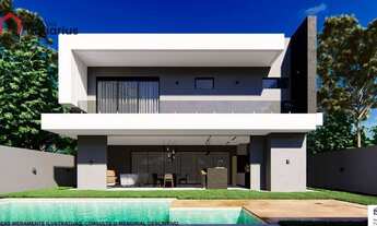 Imagem 3: Sobrado no Condomínio Golfe III com 4 dormitórios à venda, 430 m² por R$ 3.900.000 - Jardi