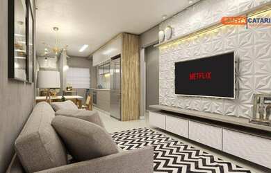 Imagem 6: Apartamento 03 dormitórios + 01, mobiliado, bairro Tabuleiro, em Balneário Camboriú/SC