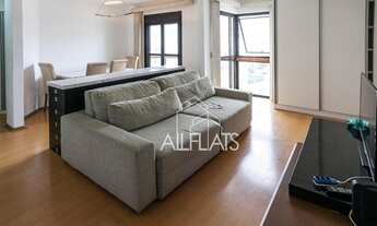 Imagem 2: Flat com 1 dormitório à venda, 55 m² por R$ 737.000 no Jardins em São Paulo/SP