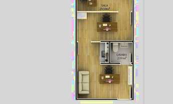 Imagem 4: Sala à venda, 38 m² por R$ 340.000,00 - Boqueirão - Praia Grande/SP