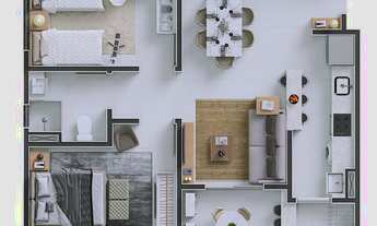 Imagem 2: Apartamento á 200 metros do mar no Centro - Balneário Piçarras - SC