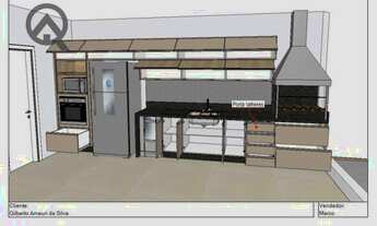 Imagem 5: Casa com 3 dormitórios à venda, 177 m² por R$ 1.300.000,00 - Parque Brasil 500 - Paulínia