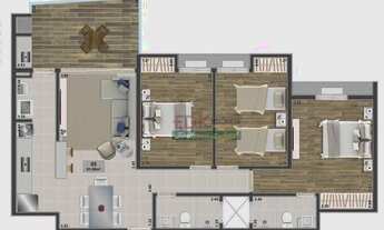 Imagem 5: Apartamento com 2 dormitórios à venda, 75 m² por R$ 259.700,00 - Sumaré - Caraguatatuba/SP