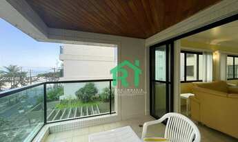 Imagem 1: Apartamento com vista ao Mar, 4 dormitórios, 2 vagas, 160 m² - Pitangueiras - Guarujá/SP