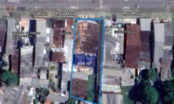 Imagem: Rua da Mata, terreno medindo 13X45