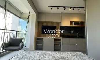 Imagem 3: Studio com 1 dormitório para alugar, 24 m² por R$ 3.705,00/mês - Indianópolis - São Paulo