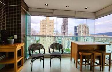 Imagem 3: Apartamento para venda possui 100 metros quadrados com 3 quartos em Pompéia - Santos - SP