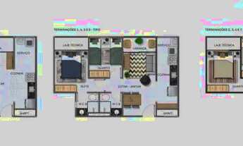 Imagem 5: Venha e desfrute a felicidade apt2/4 com varanda -grand reserva 02