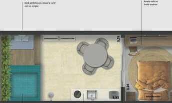 Imagem 6: Cobertura Duplex Lançamento com 2 Quartos à venda, 90m² - Lagoa