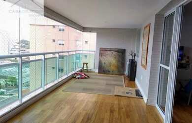 Imagem 2: Apartamento com 3 dormitórios para alugar, 138 m² por R$ 8.860,00/mês - Granja Julieta - S