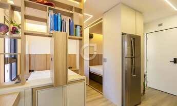 Imagem 3: Apartamento mobiliado no Bigorrilho 24,17m² privativos