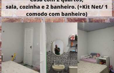 Imagem 3: Vendo casa Arm Mendes 165 mil - imperdível Casa 2 quartos + Kit Net 2 cômodos