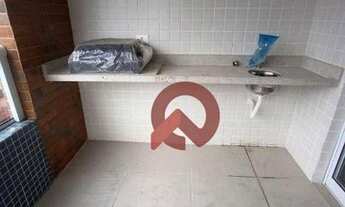 Imagem 5: Apartamento com 2 dormitórios à venda, 75 m² por R$ 430.000 - Vila Guilhermina - Praia Gra