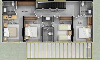Imagem 4: O condomínio está localizado em região bucólica de Araras