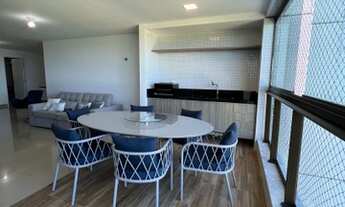 Imagem 2: Apartamento frente mar com 160m - 3 suítes | DCE | Varanda gourmet