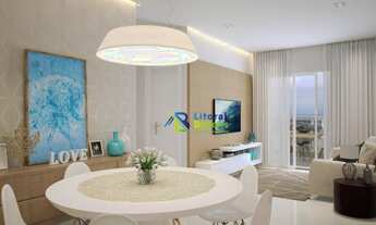 Imagem 6: Apartamento com 2 dormitórios à venda, 77 m² por R$ 350.000,00 - Canto do Forte - Praia Gr