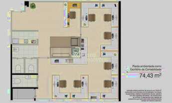 Imagem 4: Sala à venda, 67 m² por R$ 800.000,00 - Edifício Campus Office - Itu/SP