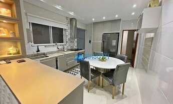 Imagem 4: MOBILIADO: Casa com 4 dormitórios à venda, 100 m² por R$ 400.000 - Jardim Quietude - Praia