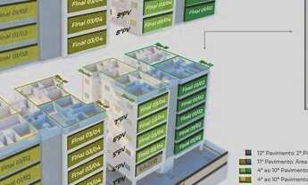 Imagem 3: Apartamento 02 dormitórios, sendo 01 suíte, com churrasqueira, no Bairro São Francisco de