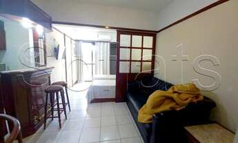 Imagem 2: Flat com custo beneficio no centro, na Av Rio Branco ele fica próx a Av Pacaembu e metrô M