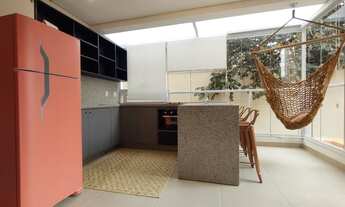 Imagem 3: Apartamento Garden com 1 dormitório para alugar, 49 m² por R$ 3.800,00/mês - Campo Belo