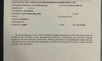 Imagem 2: Terreno em cambé