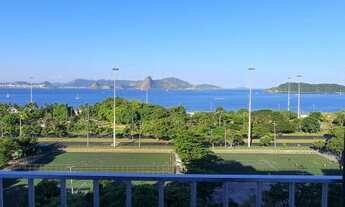 Imagem: Apartamento de frente, com formidável vista