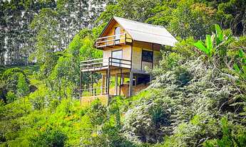 Imagem 3: Chácara em Águas Mornas com uma linda vista