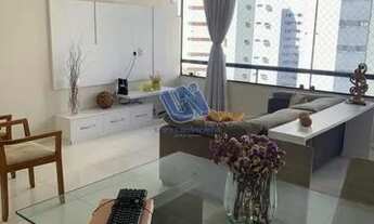 Imagem 7: Apartamento mobiliado nascente 3 quartos sendo 1 suíte para alugar na Pituba com 75m2