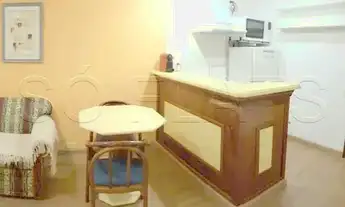 Imagem 5: Flat mobiliado reformado, com 1 dormitório em andar alto no Jardim Paulista