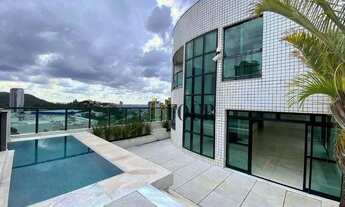 Imagem 2: Cobertura com 3 dormitórios para alugar, 350 m² por R$ 20.300,00/mês - Belvedere - Belo Ho