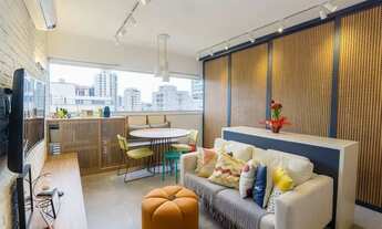 Imagem 4: Apartamento com 1 dormitório, sala 2 ambientes, cozinha, 1 vaga, à venda, 35 m² por R$ 480