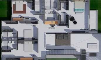 Imagem 7: Casa de condomínio sobrado para venda com 443 metros quadrados com 4 quartos