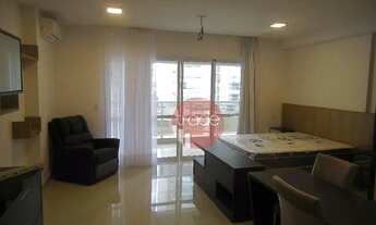 Imagem 2: Apartamento para locação tipo Studio mobiliado com 01 dormitório e lazer completo no prédi